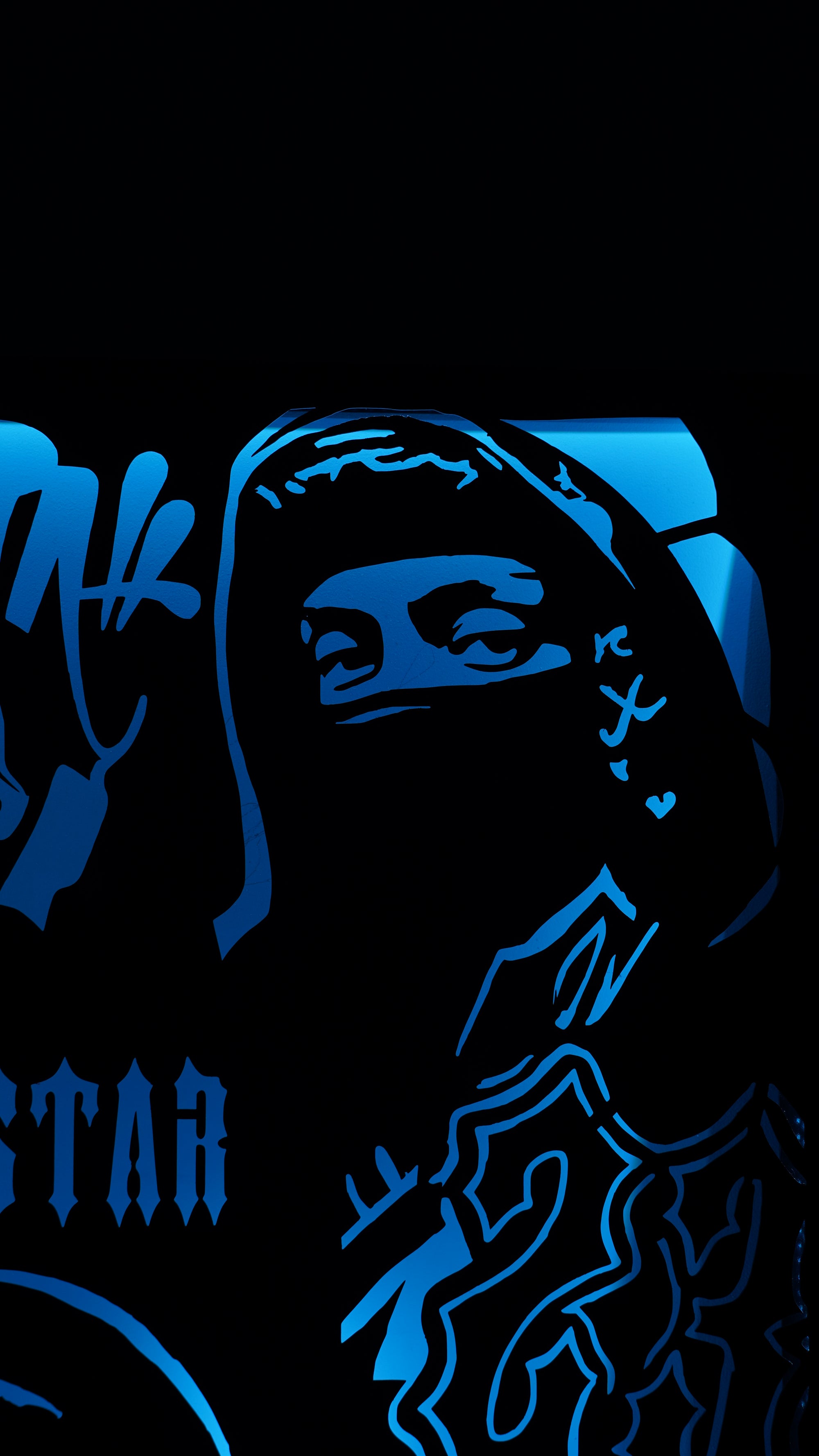 Central Cee Metal Artwork