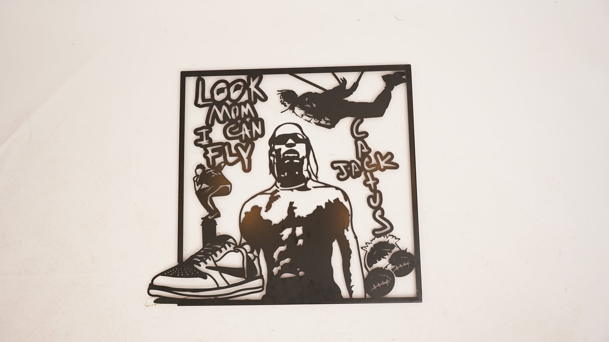 Travis Scott Metal Artwork
