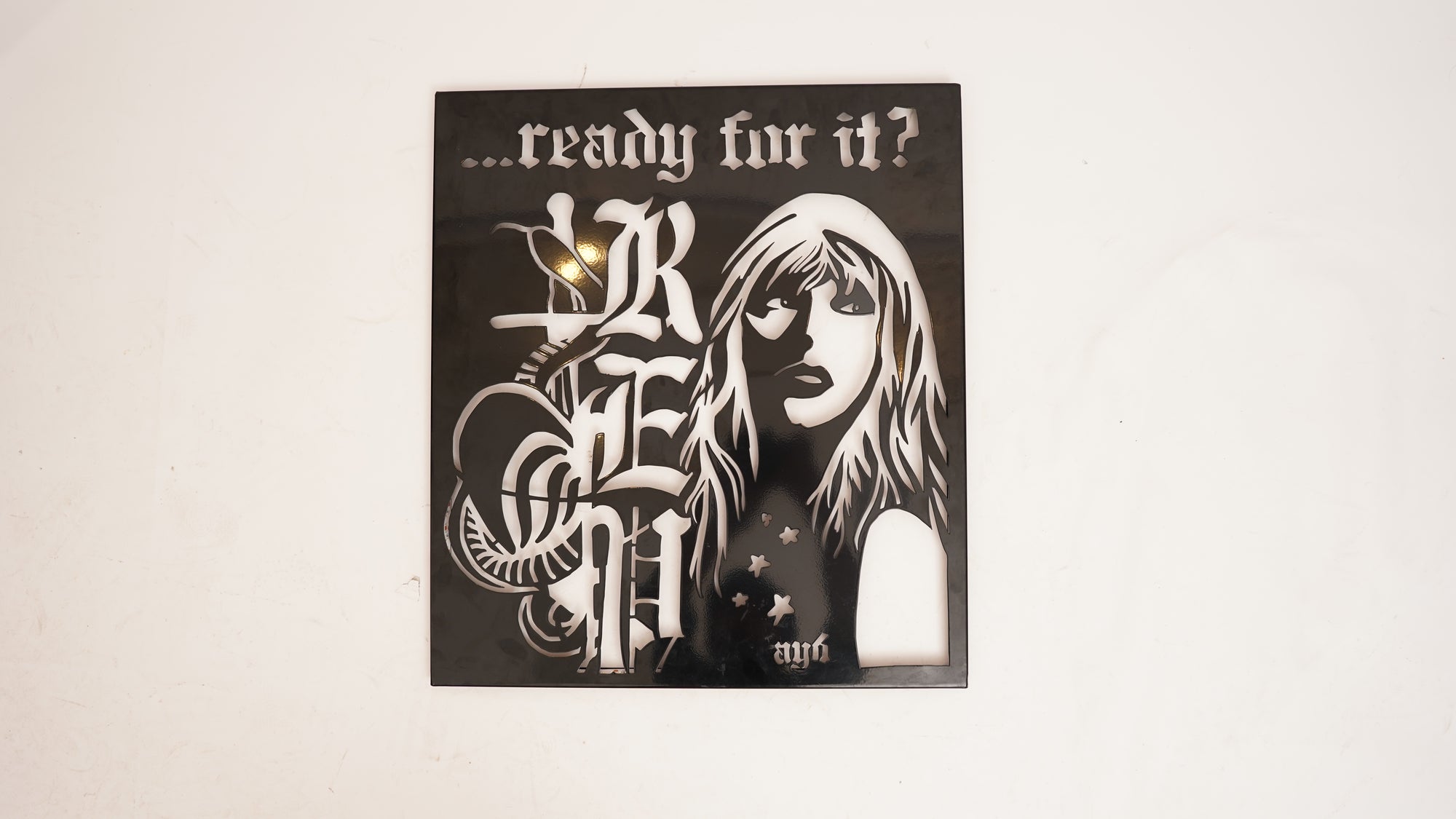 Taylor Swift Metal Artwork
